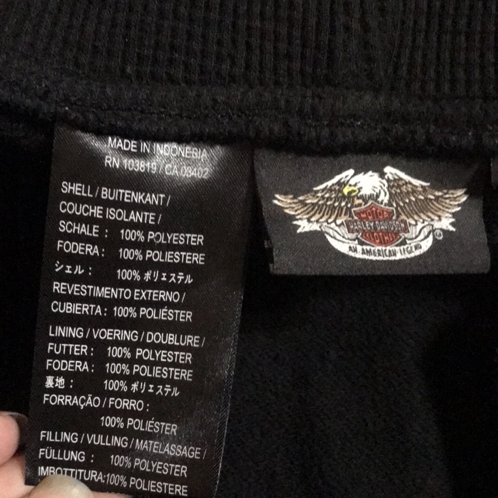 NWOT- Authentic Harley-Davidson Riding Jacket Size Large - Picture 9 of 16